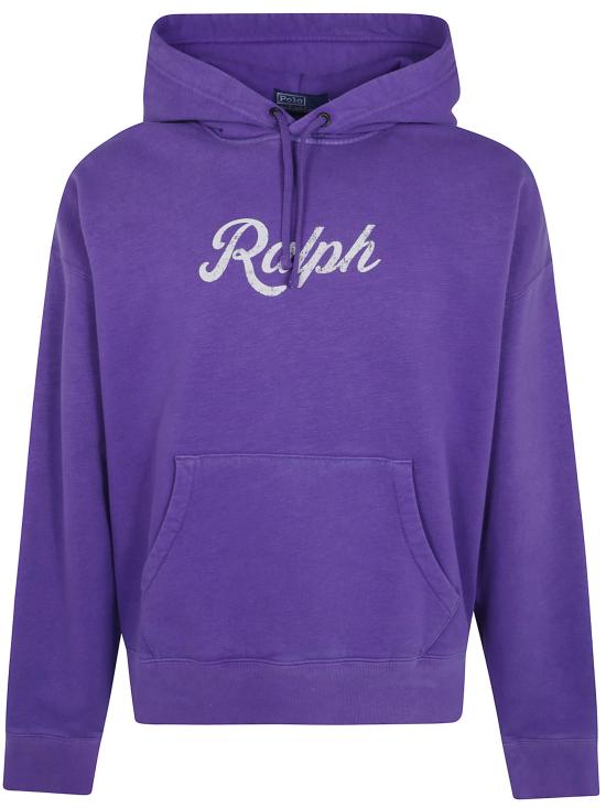 26FW 폴로 랄프로렌 후드 티셔츠 710 B19 140 003 TIE PURPLE