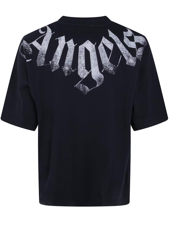 26FW 팜앤젤스 탑 PAMAA003JR001 BLACK OFF WHITE - PALM ANGELS