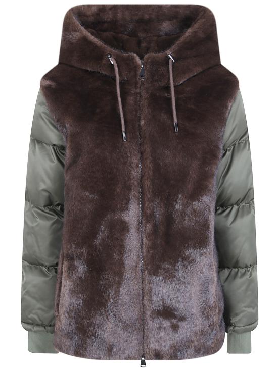 26FW 베타 코라디 무스탕 B904DUDU 00070 THYME DARK BROWN