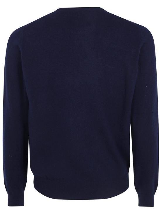 26FW 그랑싸쏘 스웨터 55167 19690 598 DARK BLUE - GRAN SASSO