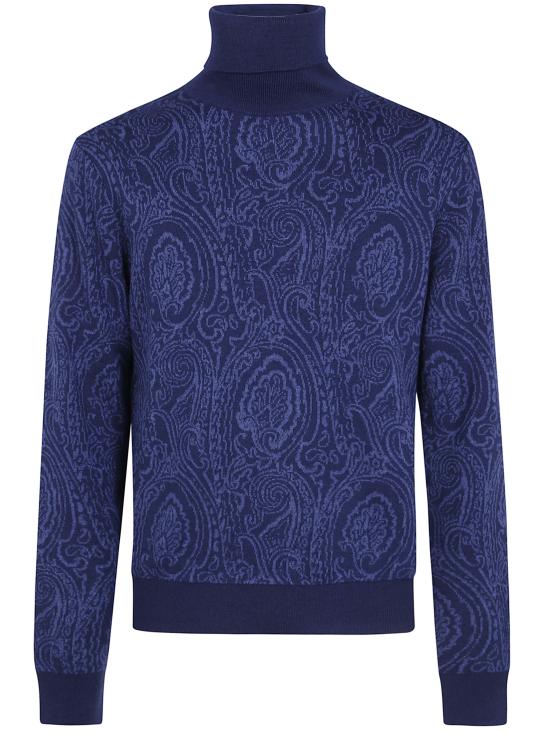 26FW 에트로 터틀넥 MRKF0067AQ12XB0065 B0065 BLUE
