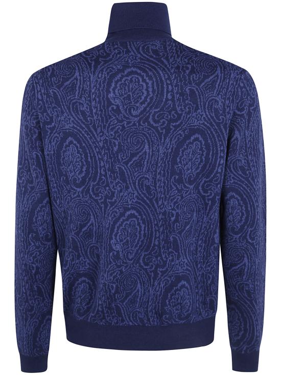 26FW 에트로 터틀넥 MRKF0067AQ12XB0065 B0065 BLUE - ETRO