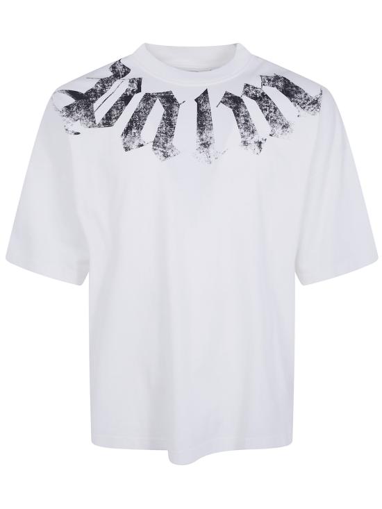 26FW 팜앤젤스 탑 PAMAA003JR001 OFF WHITE BLACK
