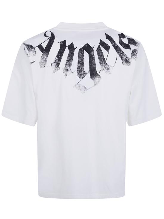 26FW 팜앤젤스 탑 PAMAA003JR001 OFF WHITE BLACK - PALM ANGELS