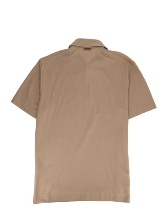  에르메네질도제냐 폴로 티셔츠 UH392A3 H752N03 Brown