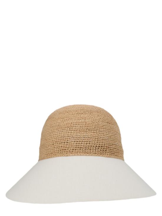  헬렌카민스키 블레이즈 린넨 라피아 캡 HAT52299 NATURAL WHITE Neutrals