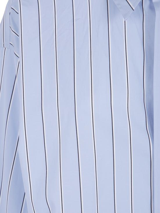 26FW 아미 셔츠 USH863 CO0249 A232 CASHMERE BLUE IVORY - AMI