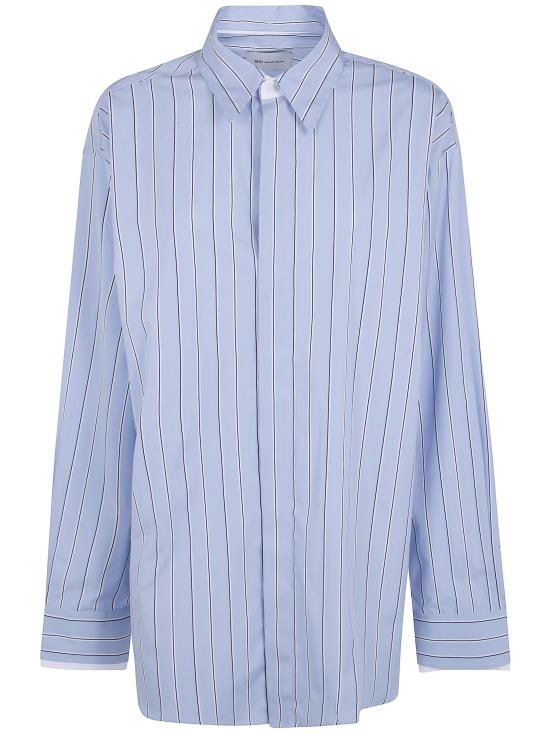 26FW 아미 셔츠 USH863 CO0249 A232 CASHMERE BLUE IVORY