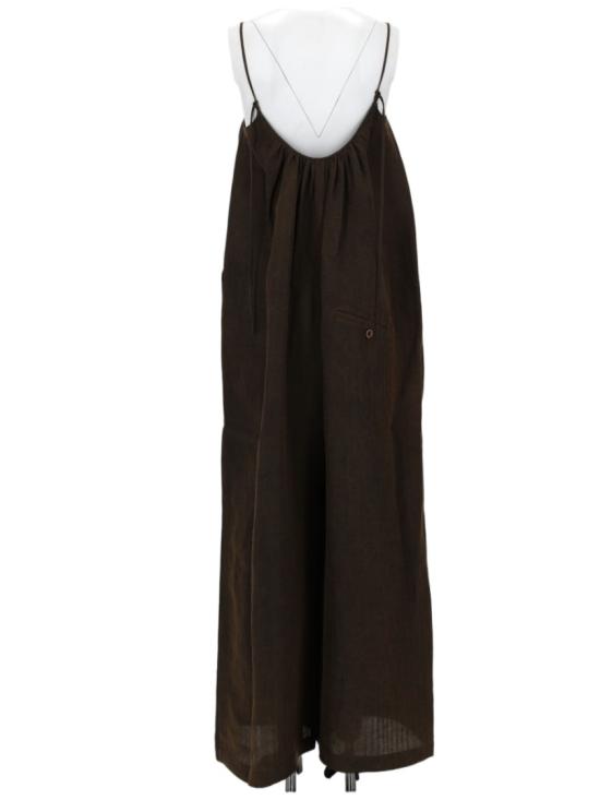 26SS 우마 왕 점프수트 UW3051 UW690 Brown - UMA WANG