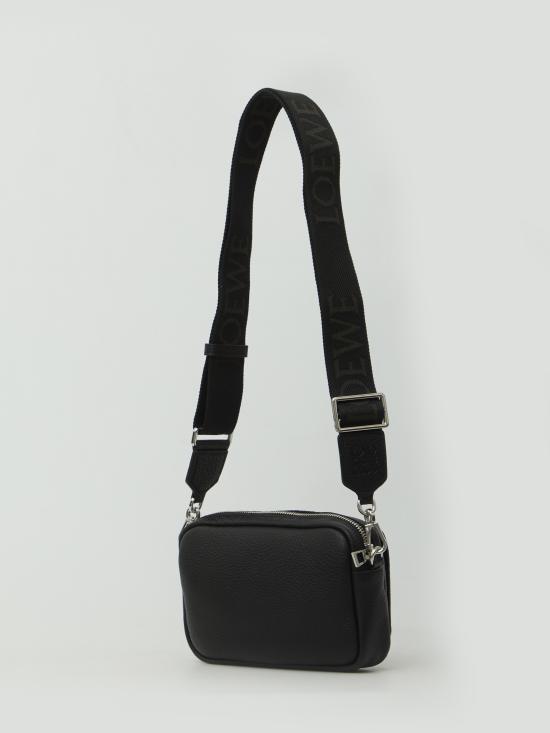 26FW 로에베 페블 스몰 메신저백 BANBPCBX04 BLACK - LOEWE