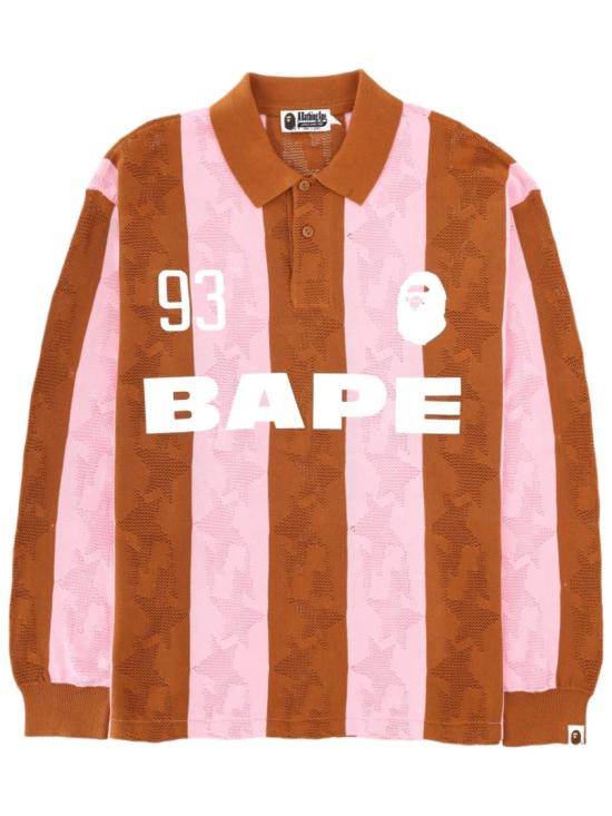  베이프 폴로 티셔츠 001LTM301311M BEIGE Multicolor