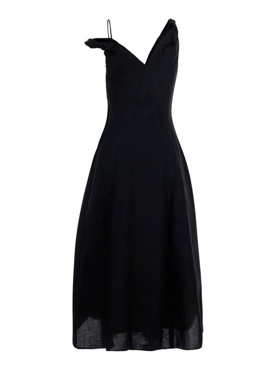 26FW 로에 롱 원피스 42033265001 Black - ROHE