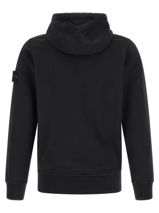 26FW 스톤 아일랜드 후드 티셔츠 L2S15 6100062 S0051 V0029 BLACK DOM - STONE ISLAND