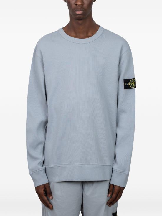 26FW 스톤 아일랜드 오가닉 코튼 인터락 맨투맨 L2S15 6100017 S0472 V0049 ASH GREY DOM