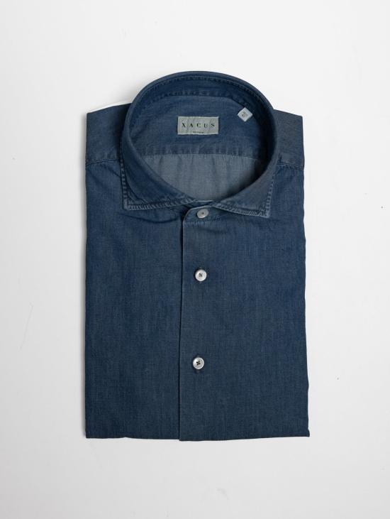 26FW 싸쿠스 긴팔 셔츠 Camicia con Lavaggio 데님 메디오