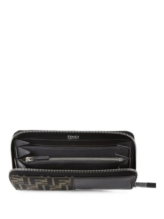 26FW 펜디 남성지갑 7M0210 B139 F0XLL NERO TABACCO MORO - FENDI