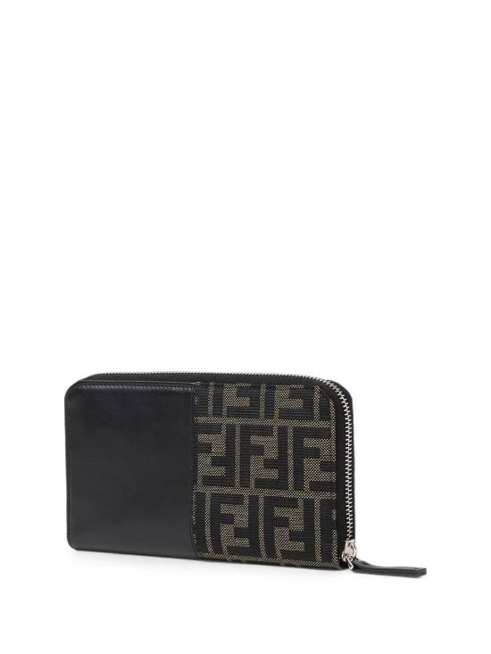 26FW 펜디 남성지갑 7M0210 B139 F0XLL NERO TABACCO MORO - FENDI
