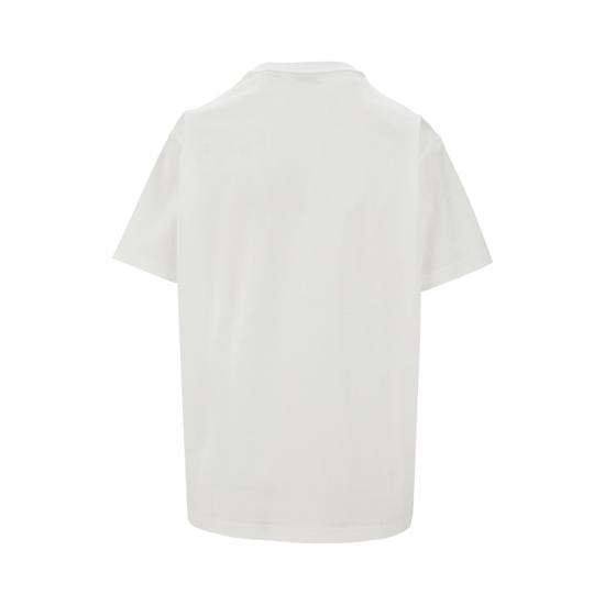 26FW 버버리 체크 포켓 티셔츠 8103971 White - BURBERRY