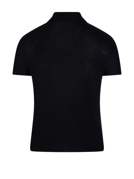 26SS 발렌시아가 폴로 티셔츠 857233 T5237 1000 BLACK - BALENCIAGA