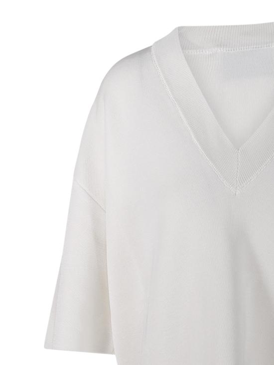 26SS 아미 스웨터 FKS861 KN0158 136 WHITE CREAM - AMI