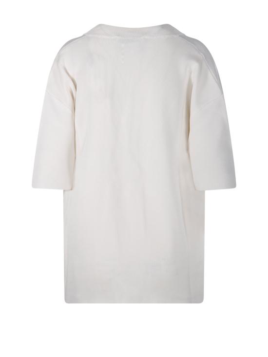 26SS 아미 스웨터 FKS861 KN0158 136 WHITE CREAM - AMI