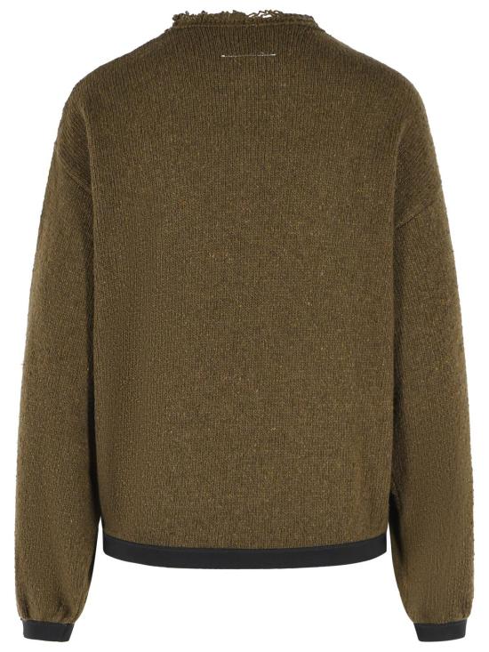 26FW MM6 메종마르지엘라 스웨터 S52HL0062 M13283727S Green - MM6 MAISON MARGIELA