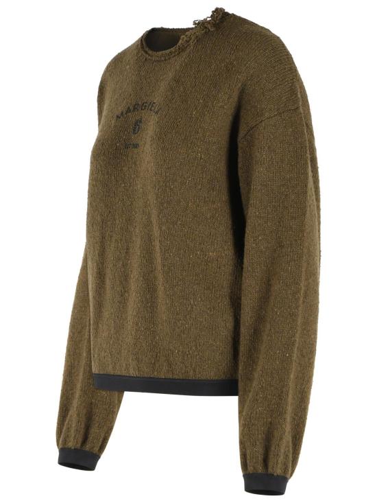 26FW MM6 메종마르지엘라 스웨터 S52HL0062 M13283727S Green - MM6 MAISON MARGIELA