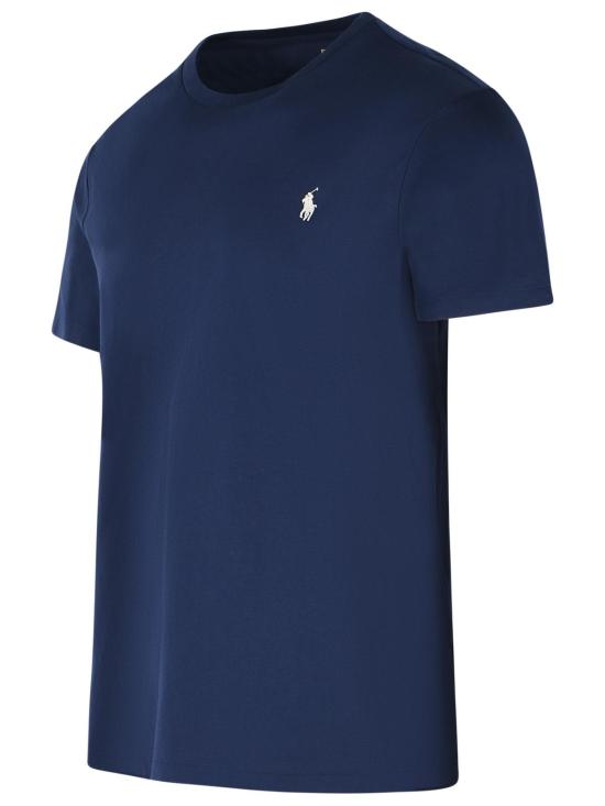 26FW 폴로 랄프로렌 포니로고 자수 반팔 티셔츠 710671438525 Navy - POLO RALPH LAUREN