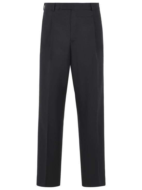 26FW 피티제로우노 스트레이트 팬츠 CO AFX5ZA0FWD SD740990 Black