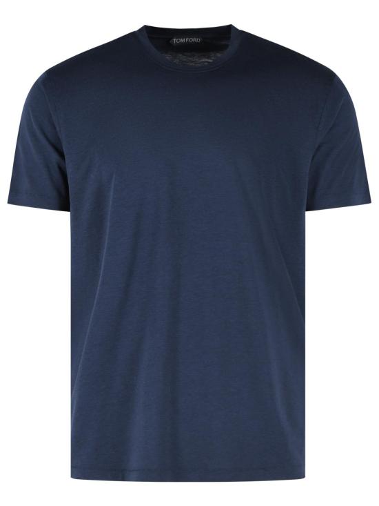 26FW 톰포드 반팔 티셔츠 JCS004 JMT012UDB Blue
