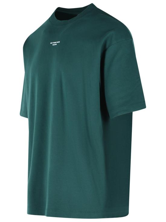 26FW 드롤드무슈 반팔 티셔츠 PERM TS202 CO002DGN Green - DROLE DE MONSIEUR