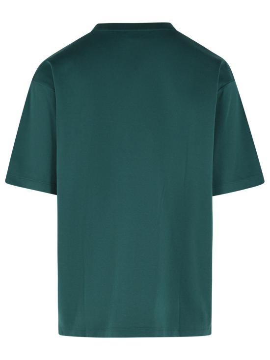 26FW 드롤드무슈 반팔 티셔츠 PERM TS202 CO002DGN Green - DROLE DE MONSIEUR