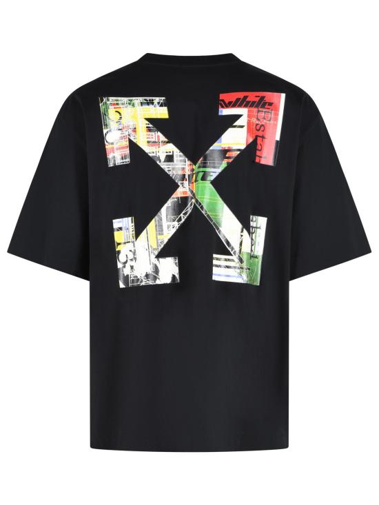 26FW 오프화이트 폴로 티셔츠 44MAA120F26J00Z001 Black - OFF WHITE