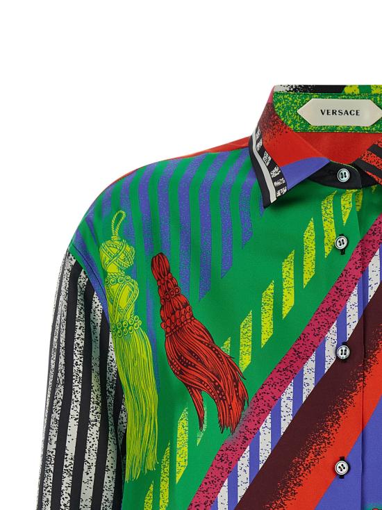 26FW 베르사체 블라우스/셔츠 포뮬러 6 셔츠와 블라우스 멀티컬러 - VERSACE