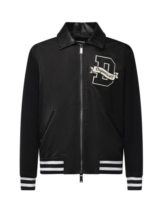 26FW 디스퀘어드2 봄버 자켓 S74HA1643 D13223900 BLACK