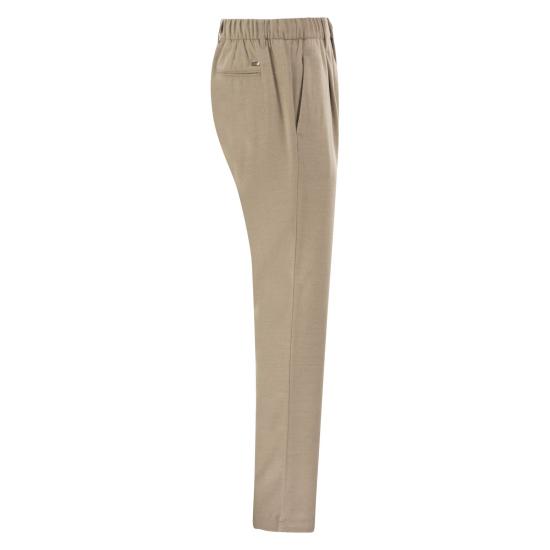 26FW 에르노 스트레이트 팬츠 PT00047UR BEIGE - HERNO