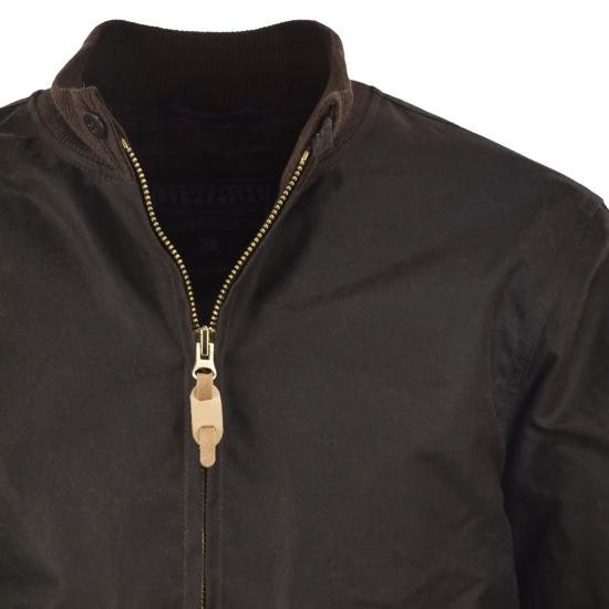26FW 마니팟투라 체카렐리 봄버 자켓 7072WX DARK BROWN - MANIFATTURA CECCARELLI