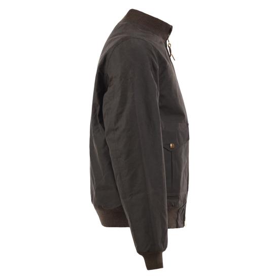 26FW 마니팟투라 체카렐리 봄버 자켓 7072WX DARK BROWN - MANIFATTURA CECCARELLI