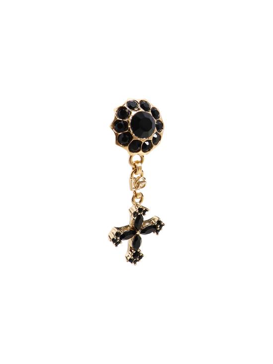 26FW 돌체앤가바나 이어링 WEQ4S2 W1111N0011 BLACK GOLD - DOLCE & GABBANA