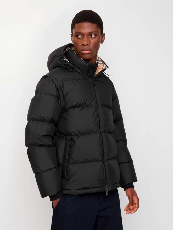 26FW 버버리 숏패딩 8138470 BLACK - BURBERRY