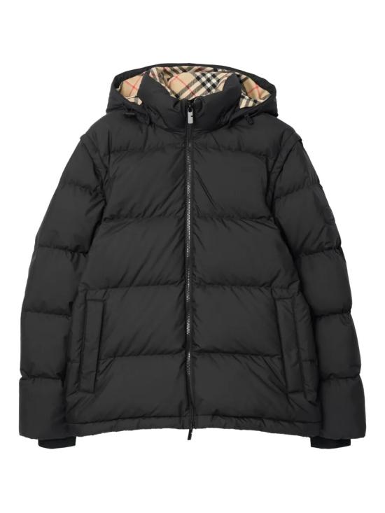 26FW 버버리 숏패딩 8138470 BLACK