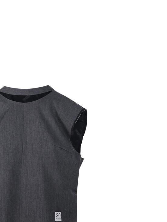 26SS 리코드 숏 원피스 RQDAX26940GYX GREY - RE CODE