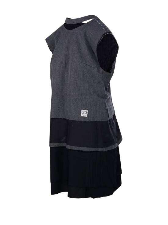 26SS 리코드 숏 원피스 RQDAX26940GYX GREY - RE CODE