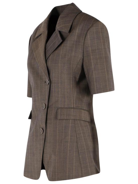 26FW 가니 수트 자켓 A1020099296 Brown - GANNI
