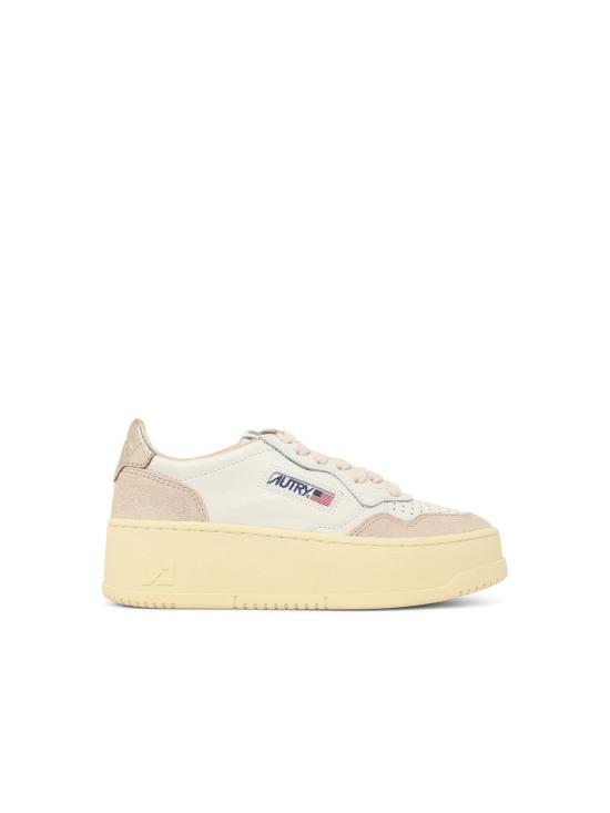 26FW 오트리 메달리스트 플랫폼 스니커즈 PTLWLS01 White