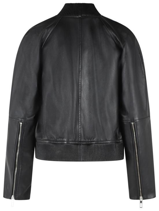 26FW 스포트막스 가죽 자켓 2622446011002 Black - SPORTMAX