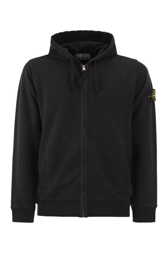 26FW 스톤 아일랜드 후드 티셔츠 L2S15 6100067 S0A20 V0029 BLACK DOM