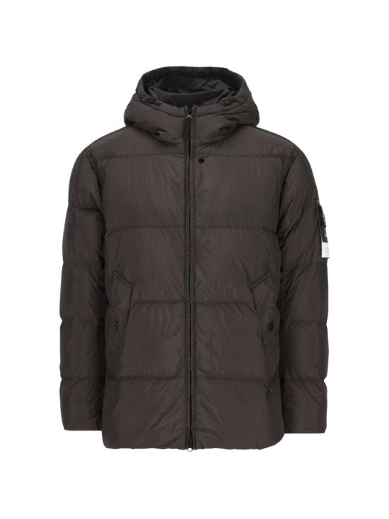 26FW 스톤 아일랜드 크링클 렙스 NY 패딩 재킷 L2S15 4100037 S0A23 V0062 LEAD GRAY DOM