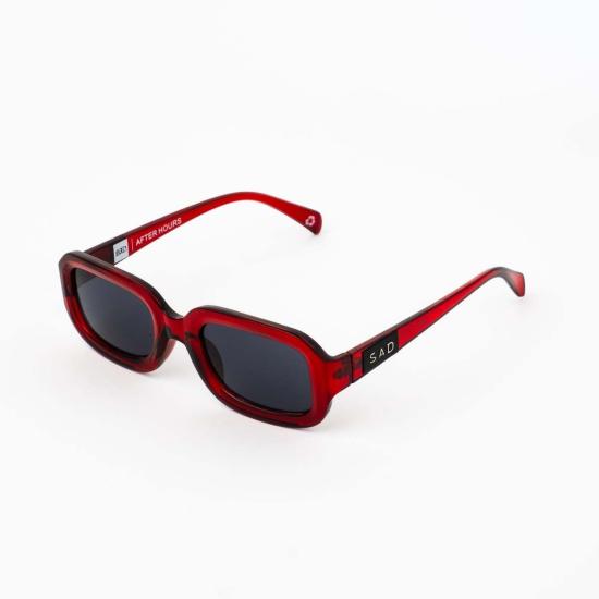  새드 아이웨어 선글라스 슬픈  애프터 아워 선글라스 블러드 레드 - SAD EYEWEAR