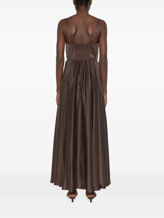 26FW 짐머만 미디 원피스 5396DF26RBCH Brown - ZIMMERMANN